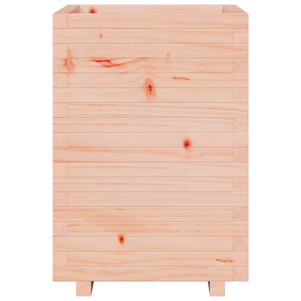 Fioriera da Giardino 50x50x72,5 cm in Legno Massello di Douglas
