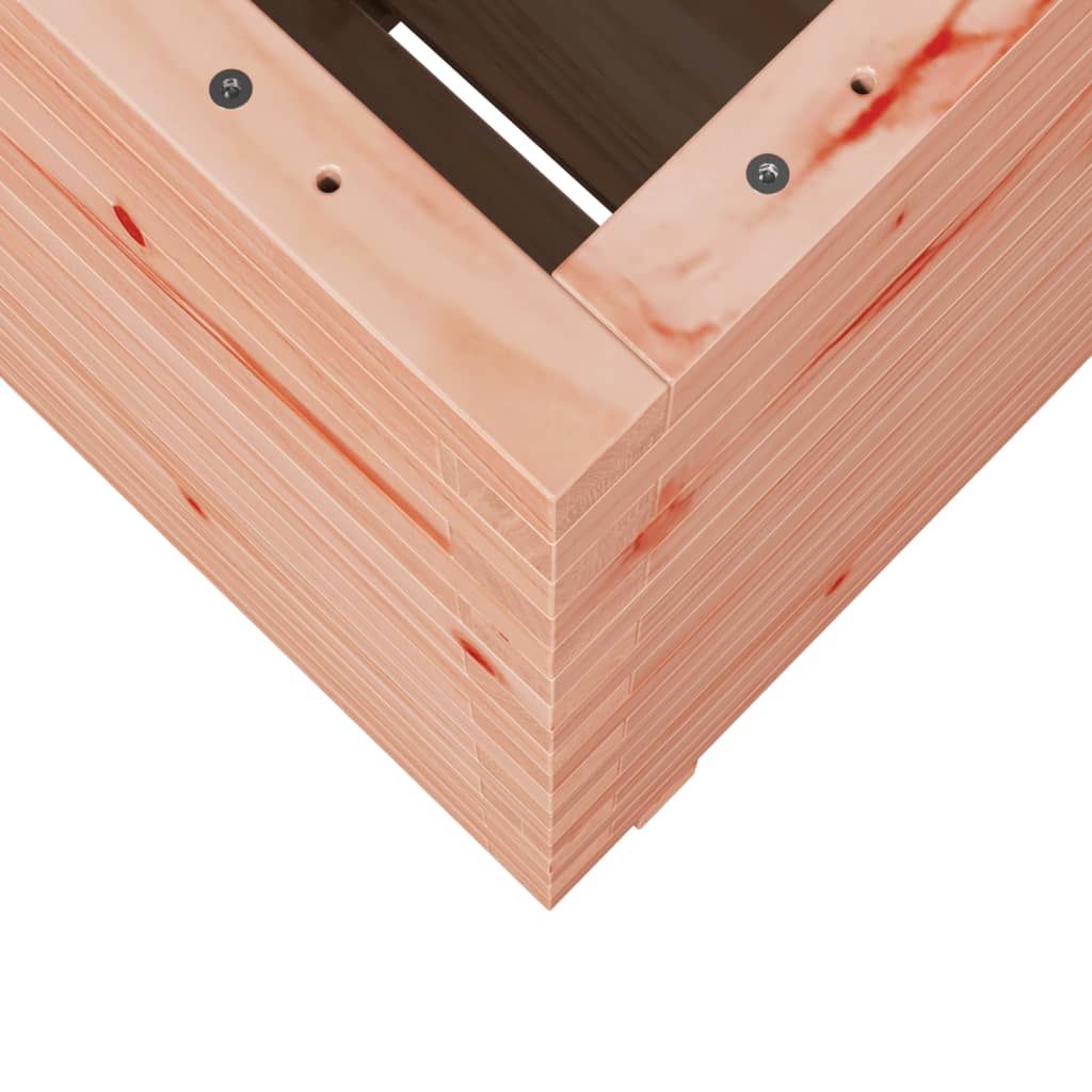 Fioriera da Giardino 50x50x72,5 cm in Legno Massello di Douglas