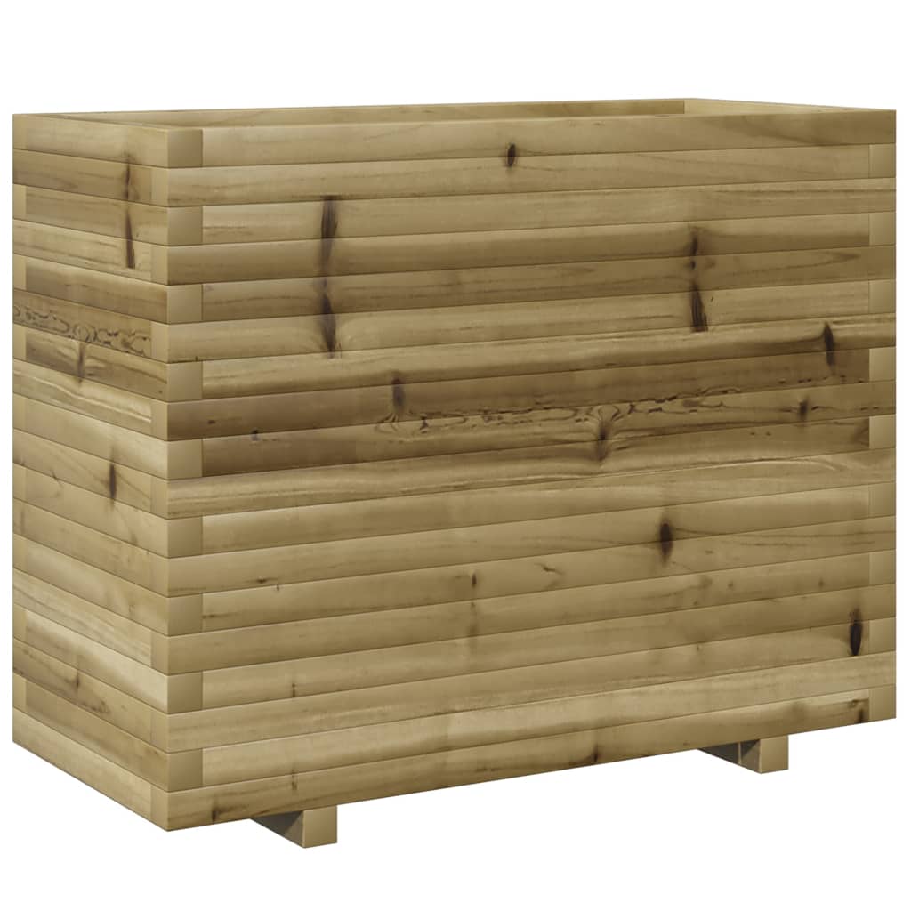 Fioriera da Giardino 90x40x72,5 cm in Legno di Pino Impregnato