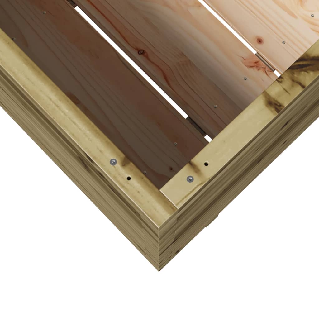 Fioriera da Giardino 90x40x72,5 cm in Legno di Pino Impregnato