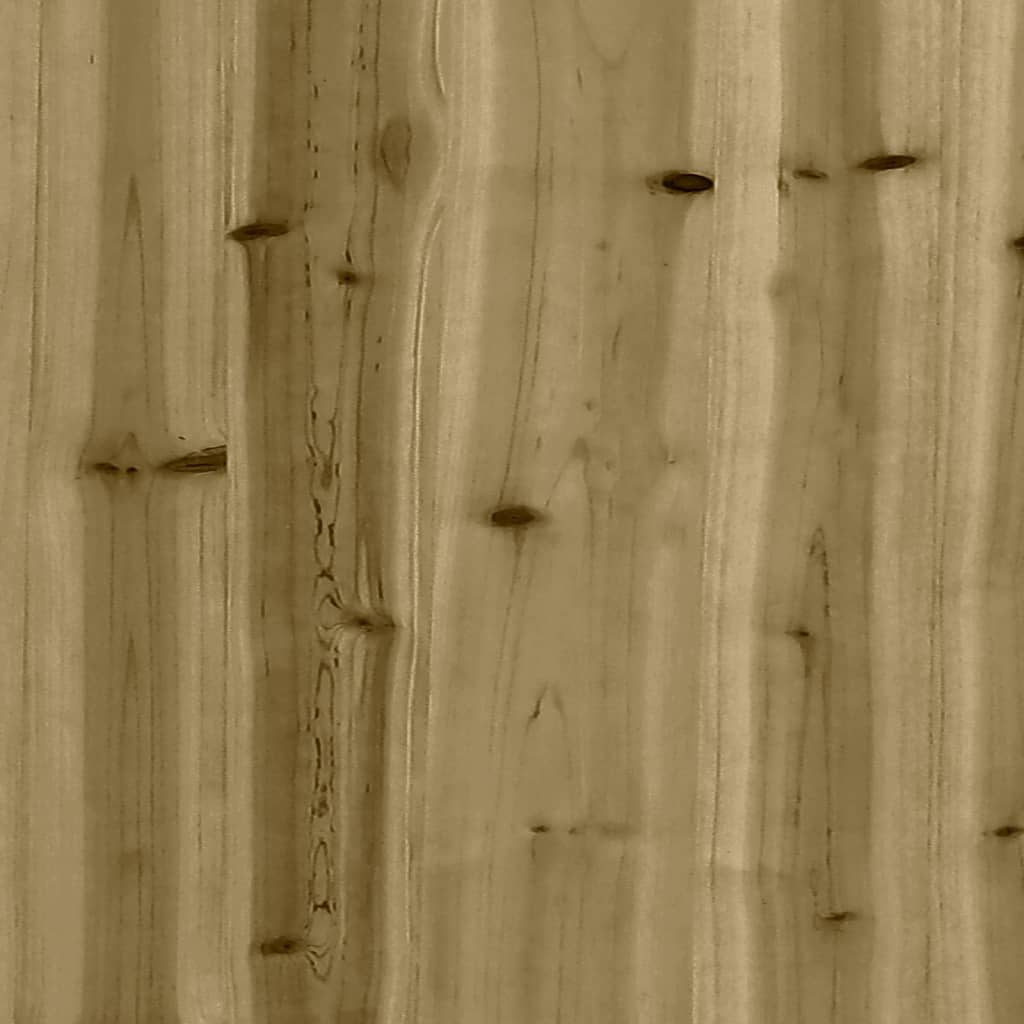 Fioriera da Giardino 90x40x72,5 cm in Legno di Pino Impregnato