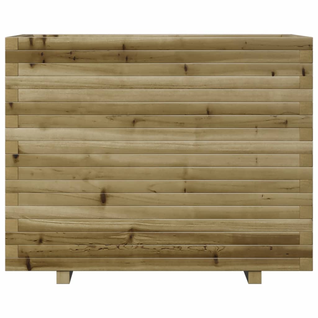 Fioriera da Giardino 90x60x72,5 cm in Legno di Pino Impregnato
