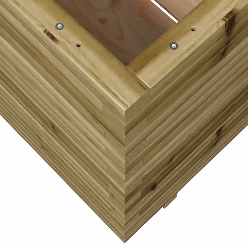 Fioriera da Giardino 90x60x72,5 cm in Legno di Pino Impregnato