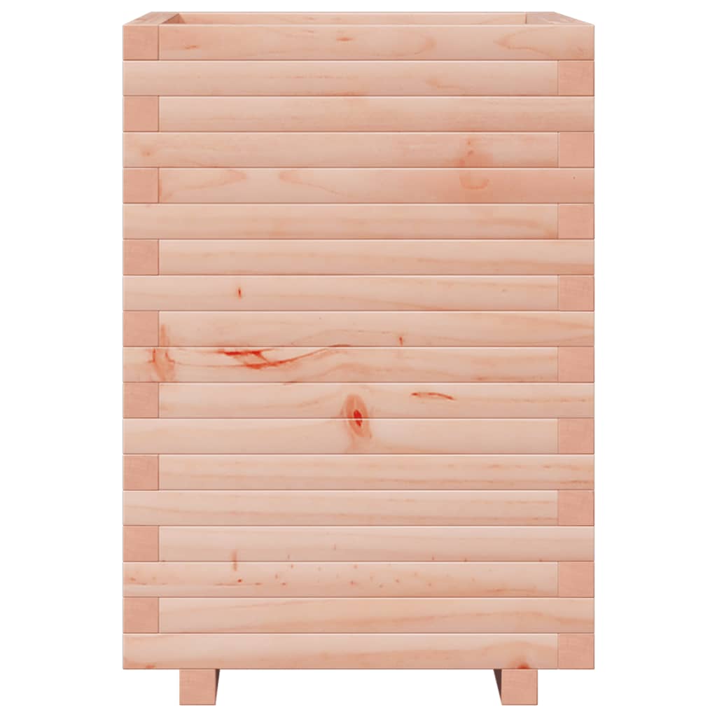 Fioriera da Giardino 50x50x72 cm in Legno Massello di Douglas