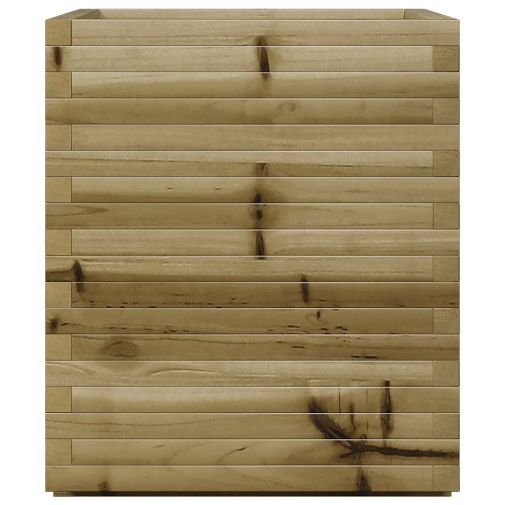 Fioriera da Giardino 60x60x72 cm in Legno di Pino Impregnato