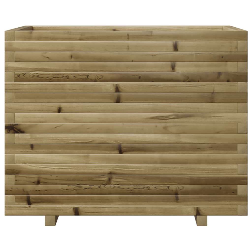 Fioriera da Giardino 90x60x72 cm in Legno di Pino Impregnato