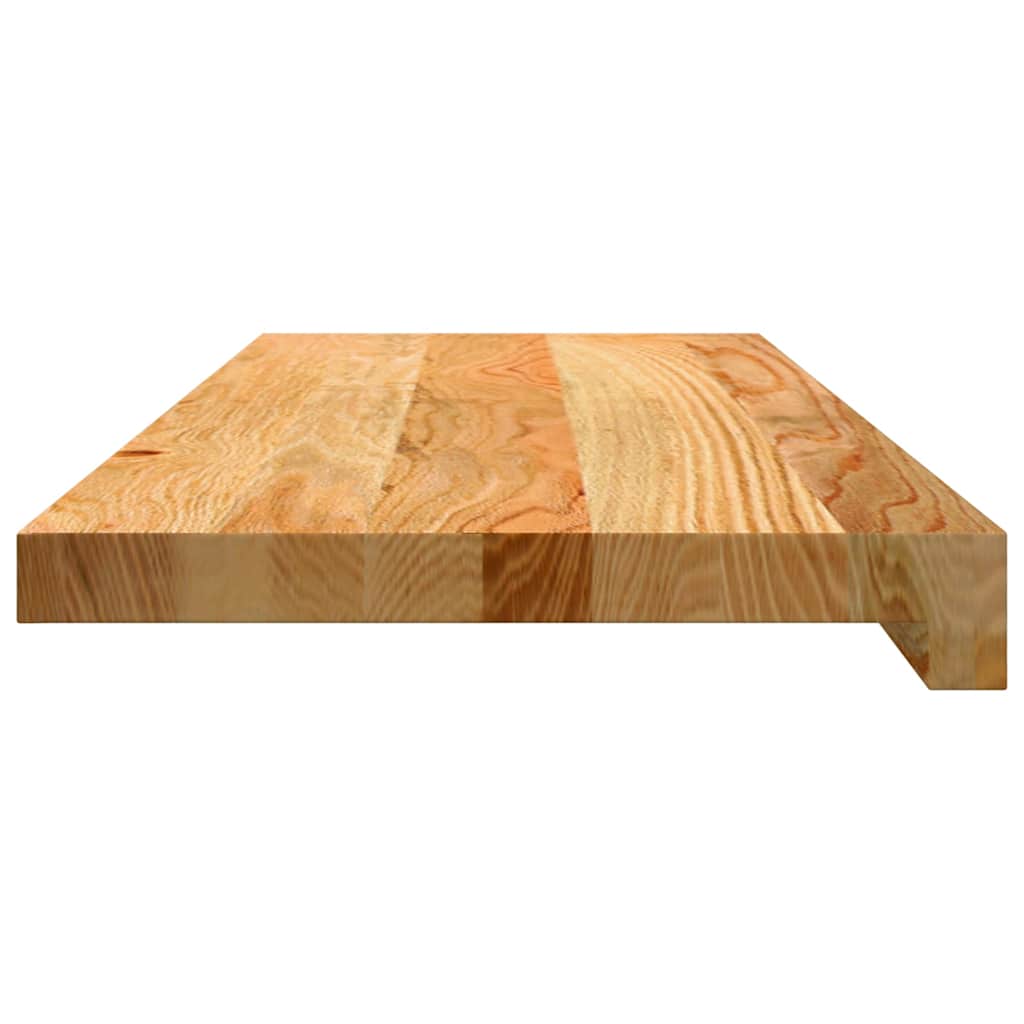 Gradini 4 pz Marrone Chiaro 70x30x2 cm Legno Massello Rovere