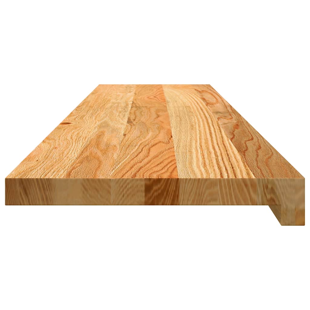 Gradini 20 pz Marrone Chiaro 110x25x2 cm Legno Massello Rovere