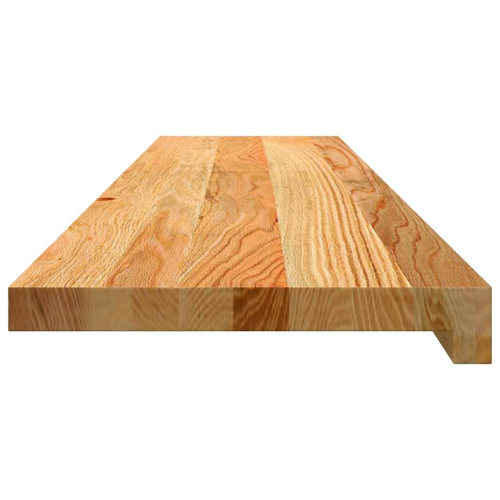 Gradini 20 pz Marrone Chiaro 110x30x2 cm Legno Massello Rovere