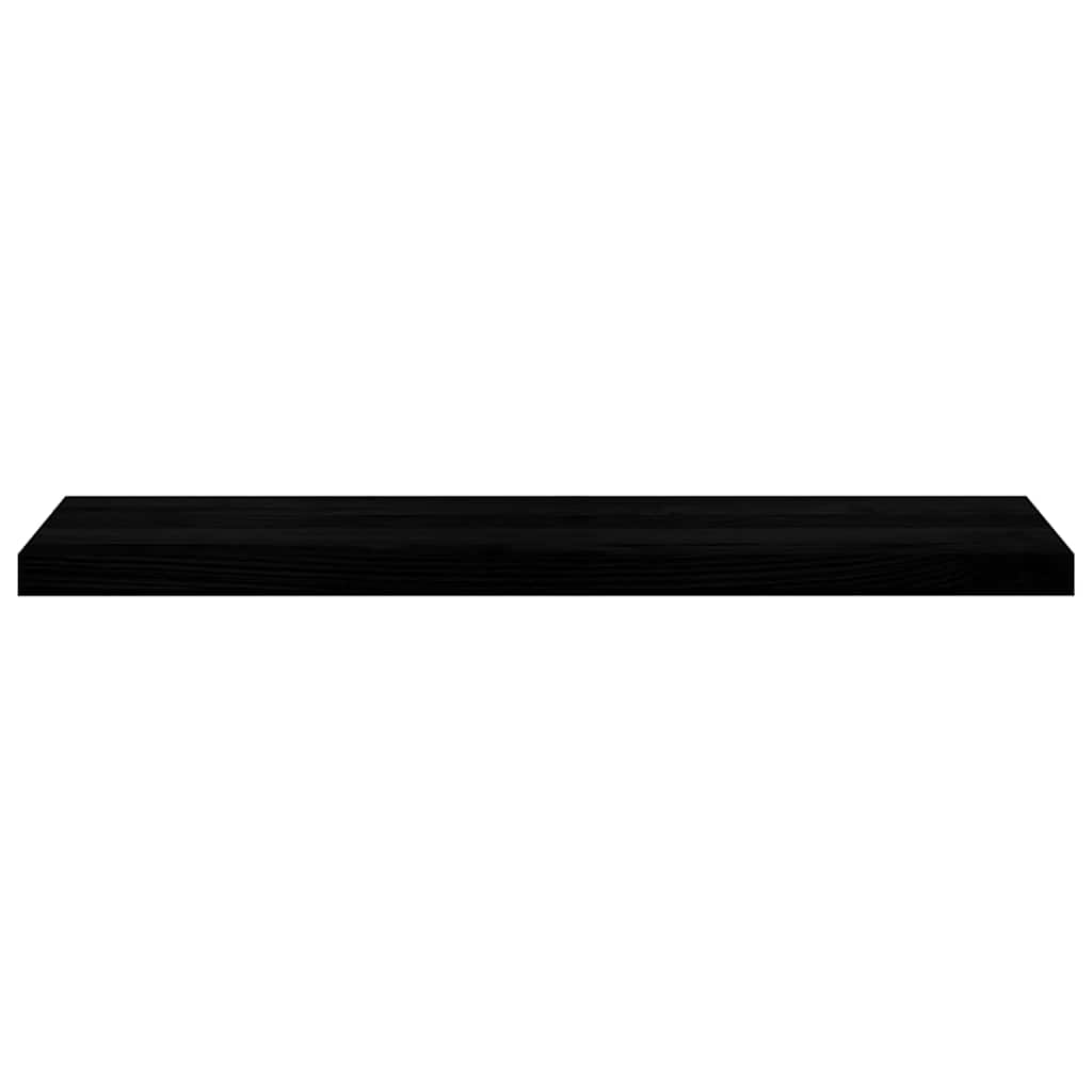 Gradini 4 pz Marrone-nero 100x30x2 cm Legno Massello Rovere