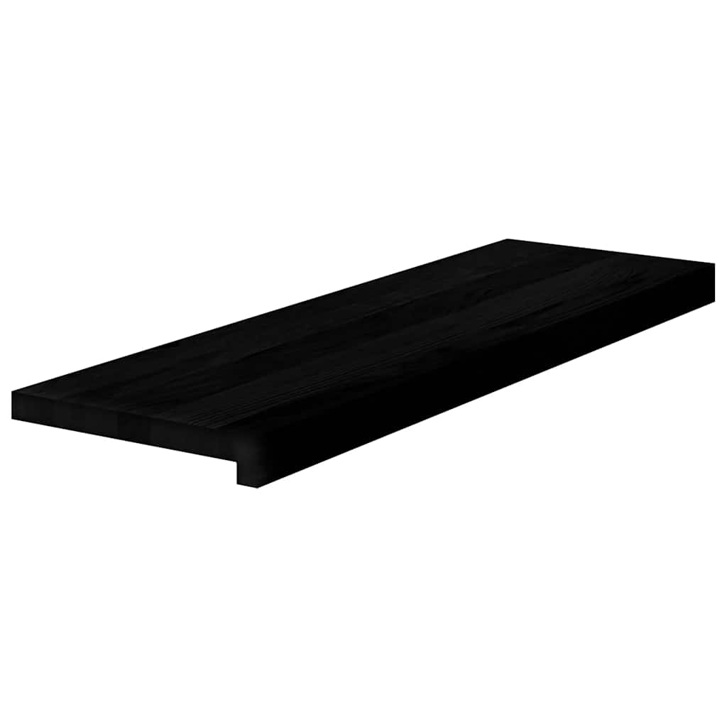 Gradini 8 pz Marrone Scuro 80x25x2 cm Legno Massello Rovere