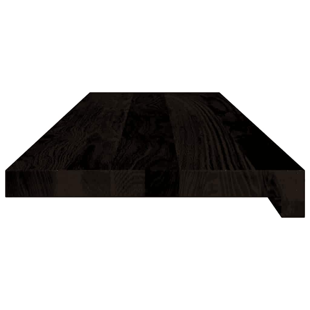 Gradini 12 pz Marrone Scuro 90x25x2 cm Legno Massello Rovere