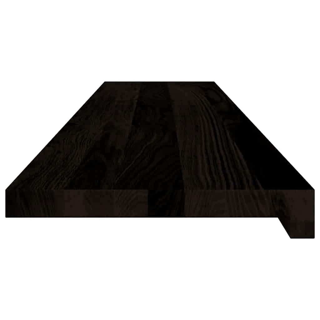 Gradini 12 pz Marrone Scuro 120x25x2 cm Legno Massello Rovere