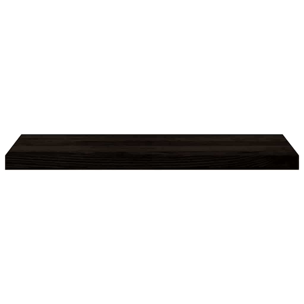Gradini 16 pz Marrone-nero 80x25x2 cm Legno Massello Rovere