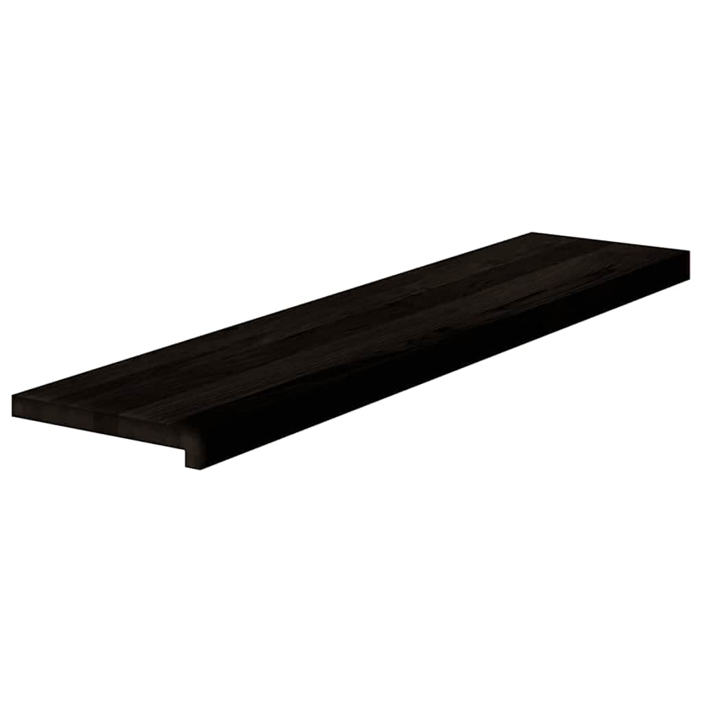 Gradini 16 pz Marrone Scuro 110x25x2 cm Legno Massello Rovere