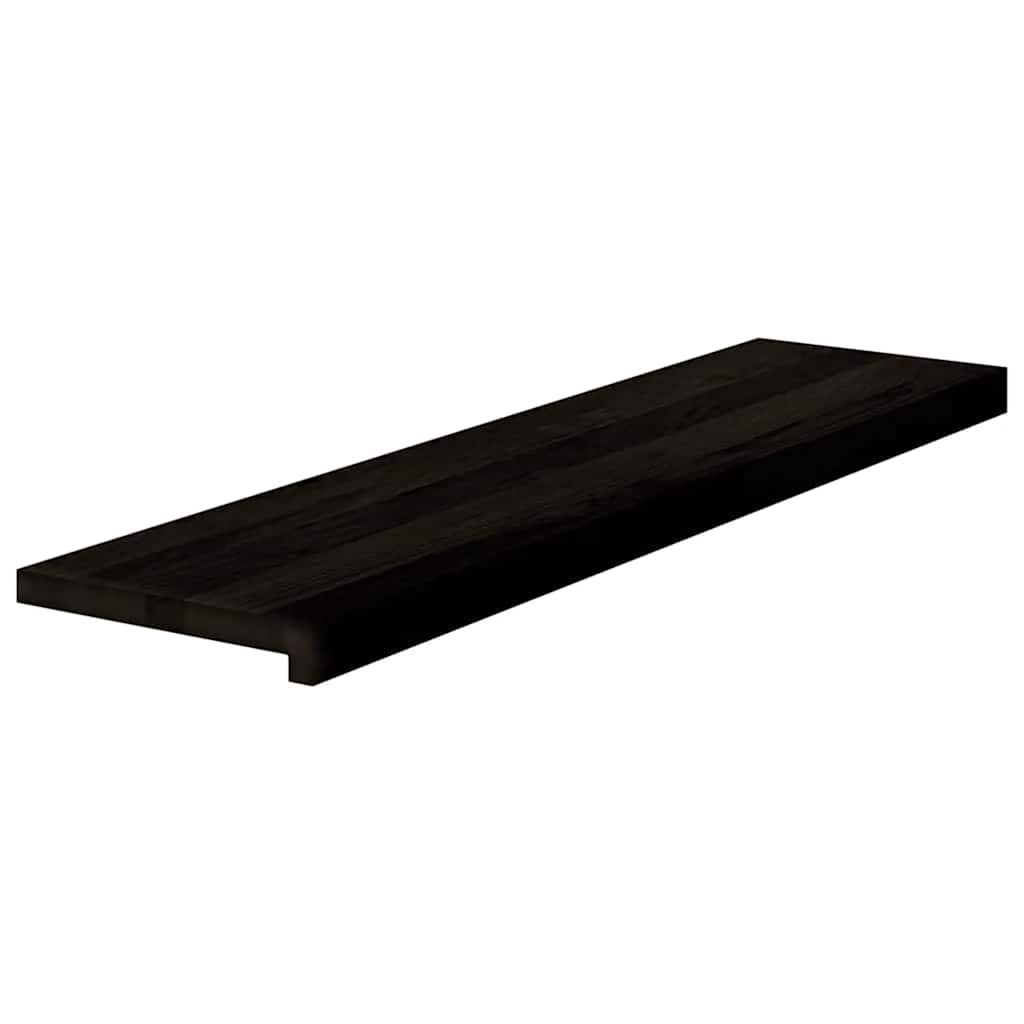 Gradini 16 pz Marrone Scuro 100x30x2 cm Legno Massello Rovere