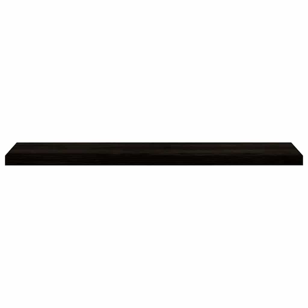 Gradini 16 pz Marrone-nero 120x30x2 cm Legno Massello Rovere