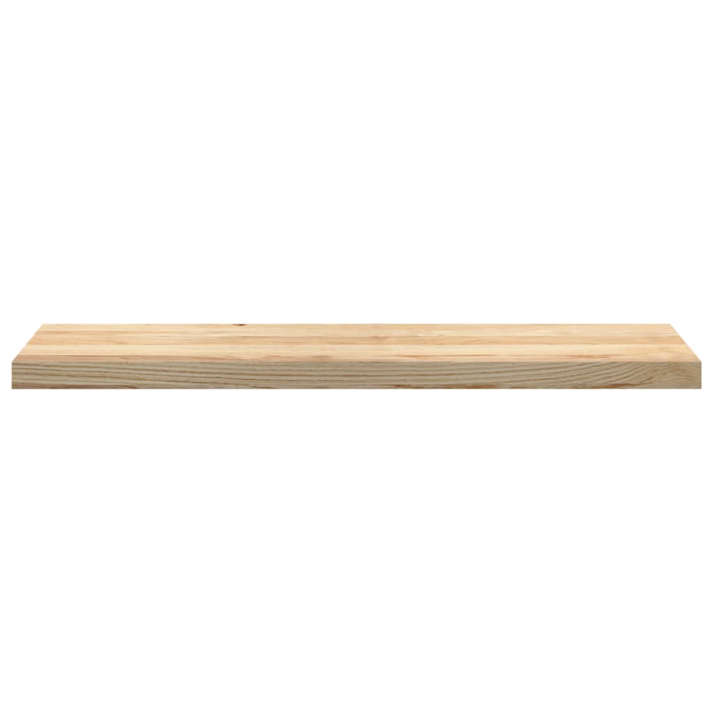Gradini 2 pz 100x30x2 cm in Rovere Massello Non Trattato