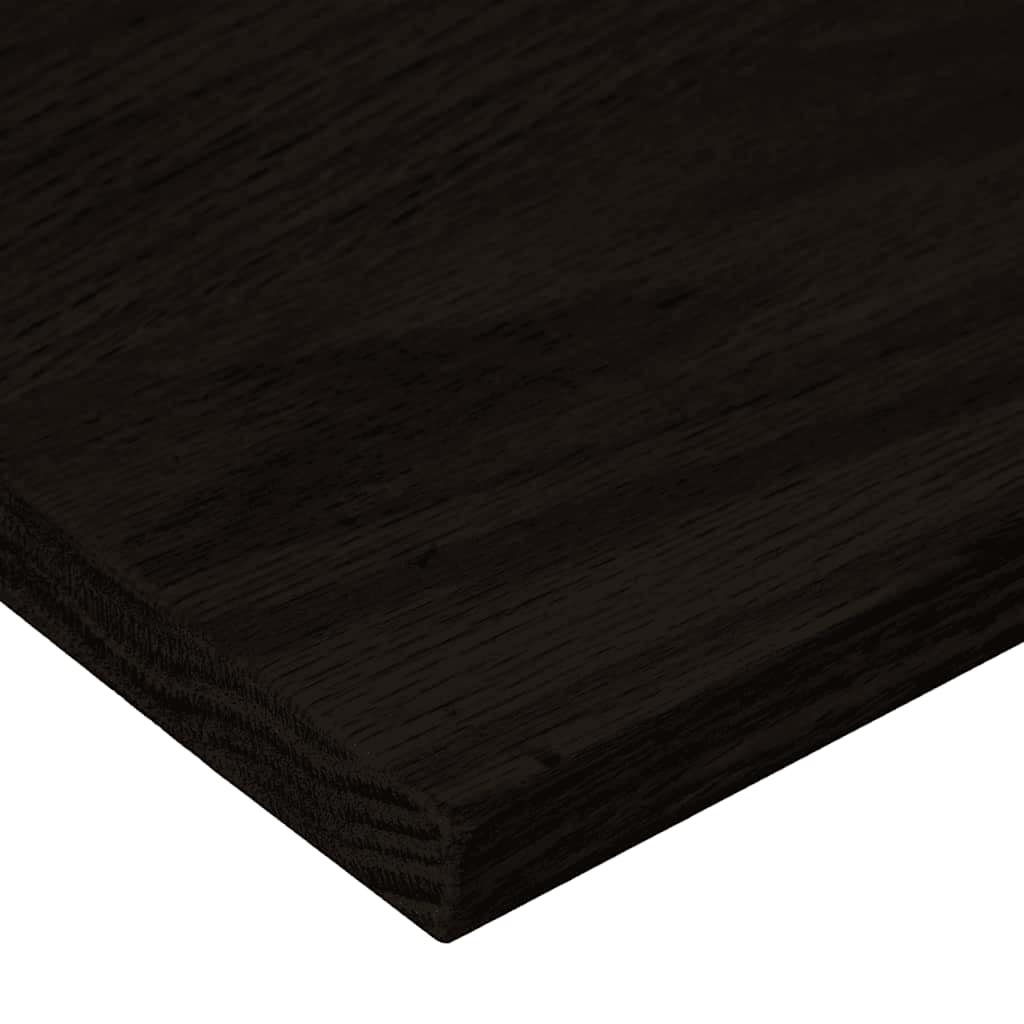 Gradini 2 pz Marrone Scuro 100x30x2 cm Legno Massello Rovere