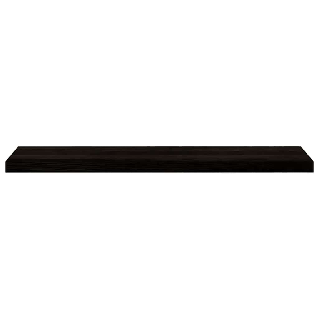 Gradini 2 pz Marrone-nero 110x30x2 cm Legno Massello Rovere