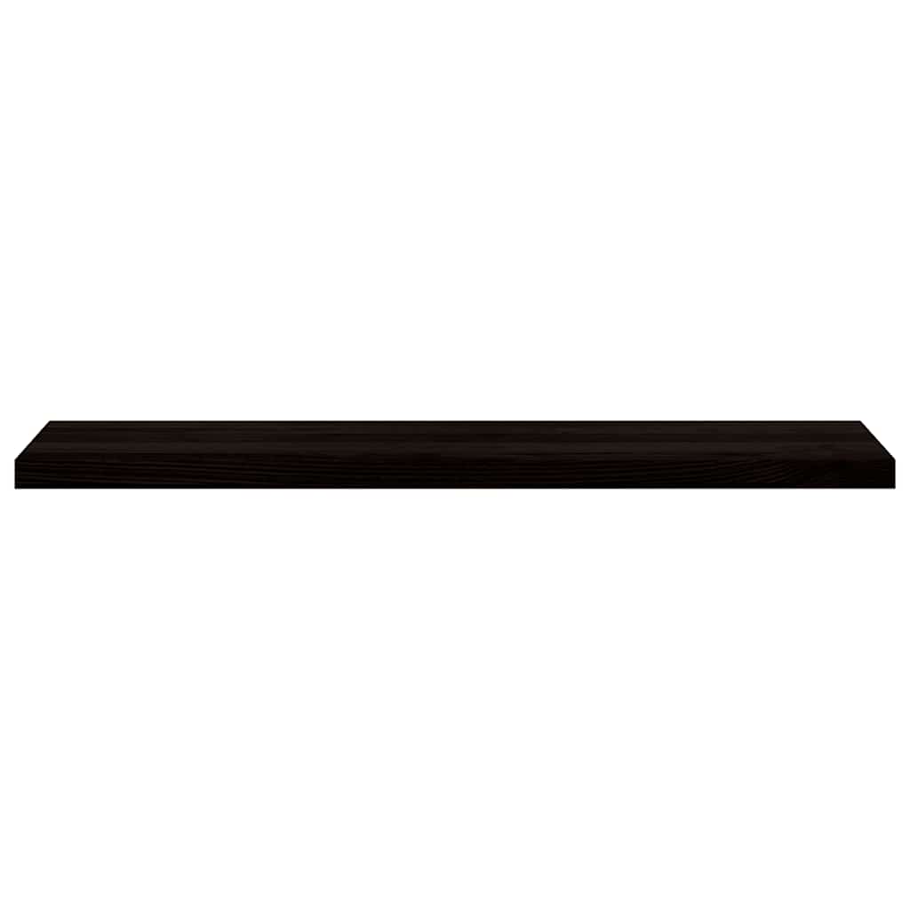 Gradini 2 pz Marrone Scuro 120x30x2 cm Legno Massello Rovere