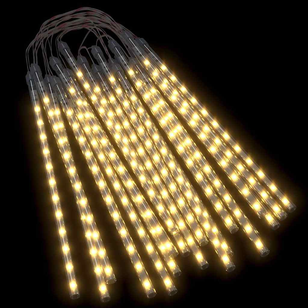 Luci Meteoriche 20 pz 30cm Bianco Caldo 480 LED Interni Esterni