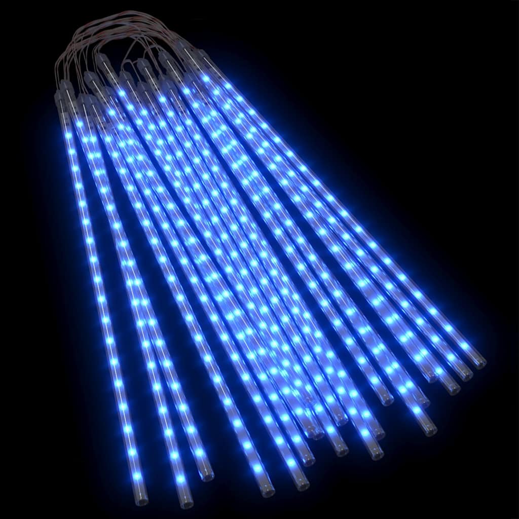 Luci Meteoriche 20 pz 50cm Blu 720 LED Interni Esterni