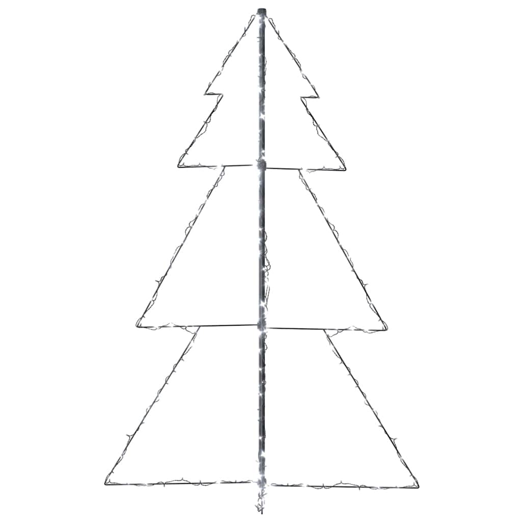 Albero di Natale a Cono 200 LED per Interni Esterni 98x150 cm