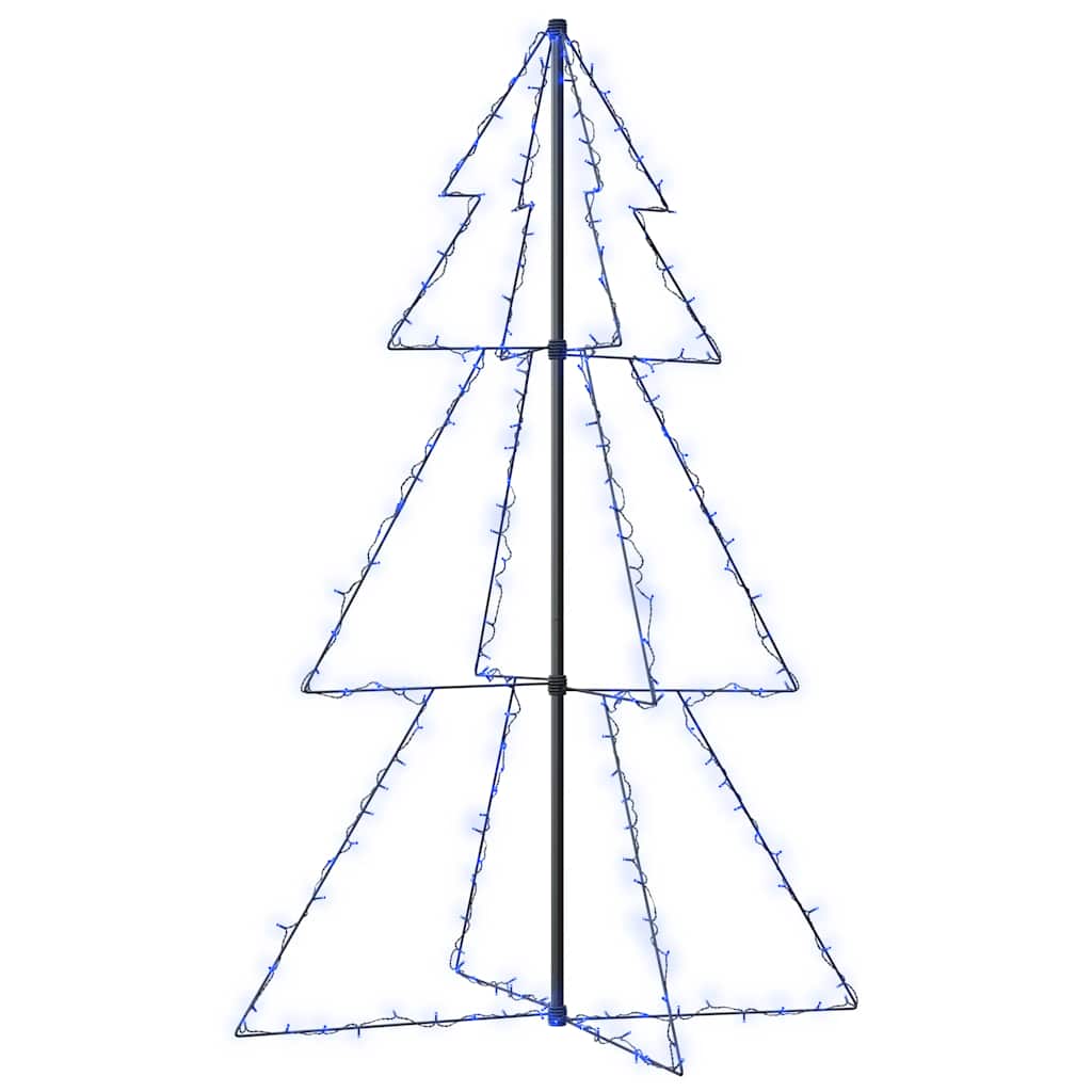 Albero di Natale a Cono 200 LED per Interni Esterni 98x150 cm