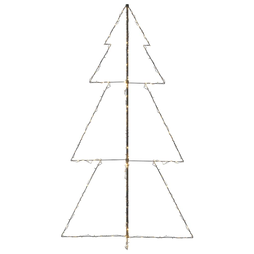 Albero di Natale a Cono 300 LED per Interni Esterni 120x220 cm
