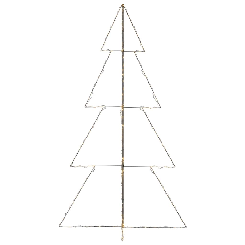Albero di Natale a Cono 360 LED per Interni Esterni 143x250 cm