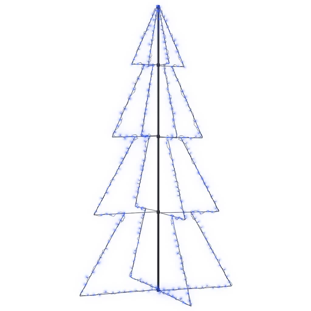 Albero di Natale a Cono 360 LED per Interni Esterni 143x250 cm