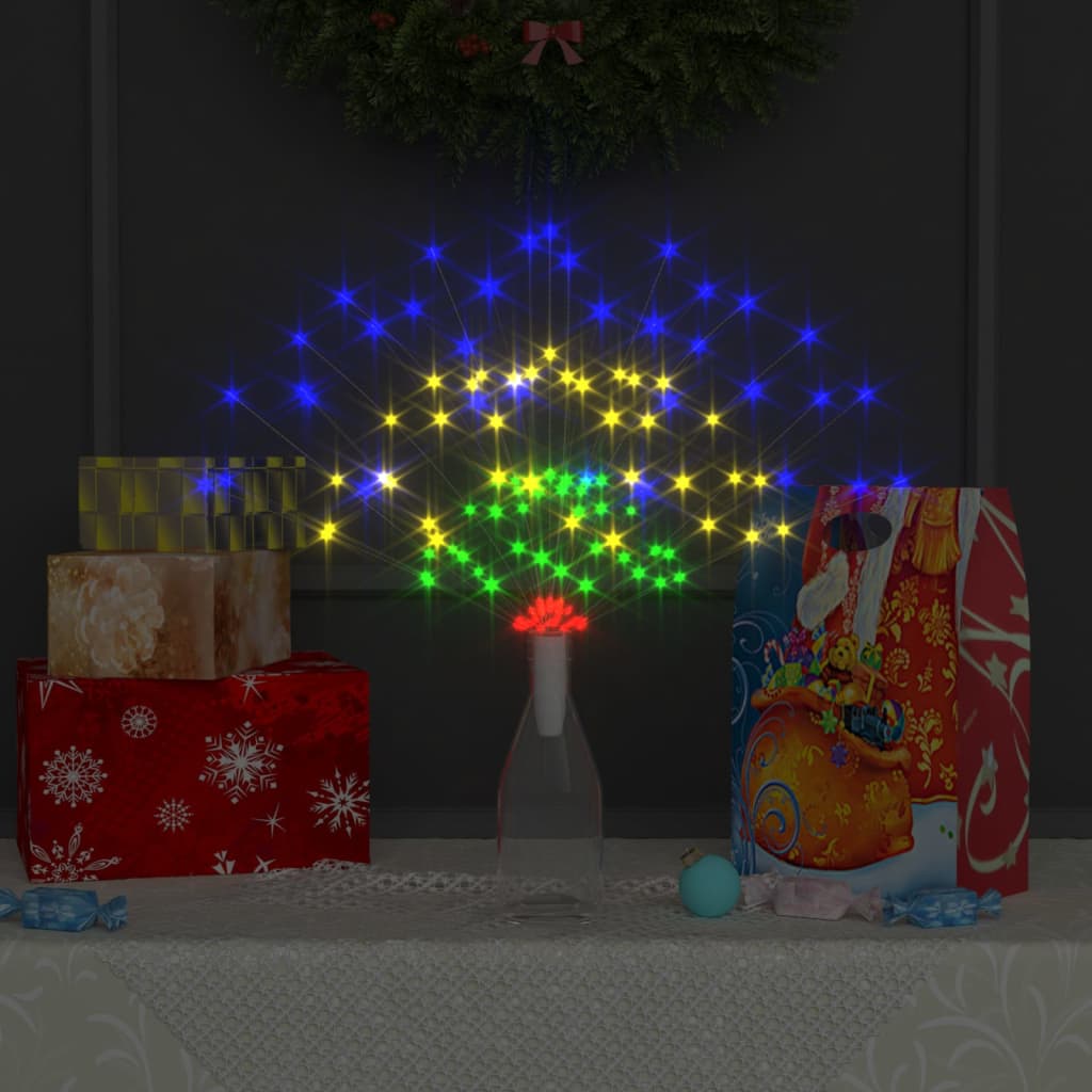 Luce di Natale Fuochi Artificio Multicolore 20 cm 140 LED