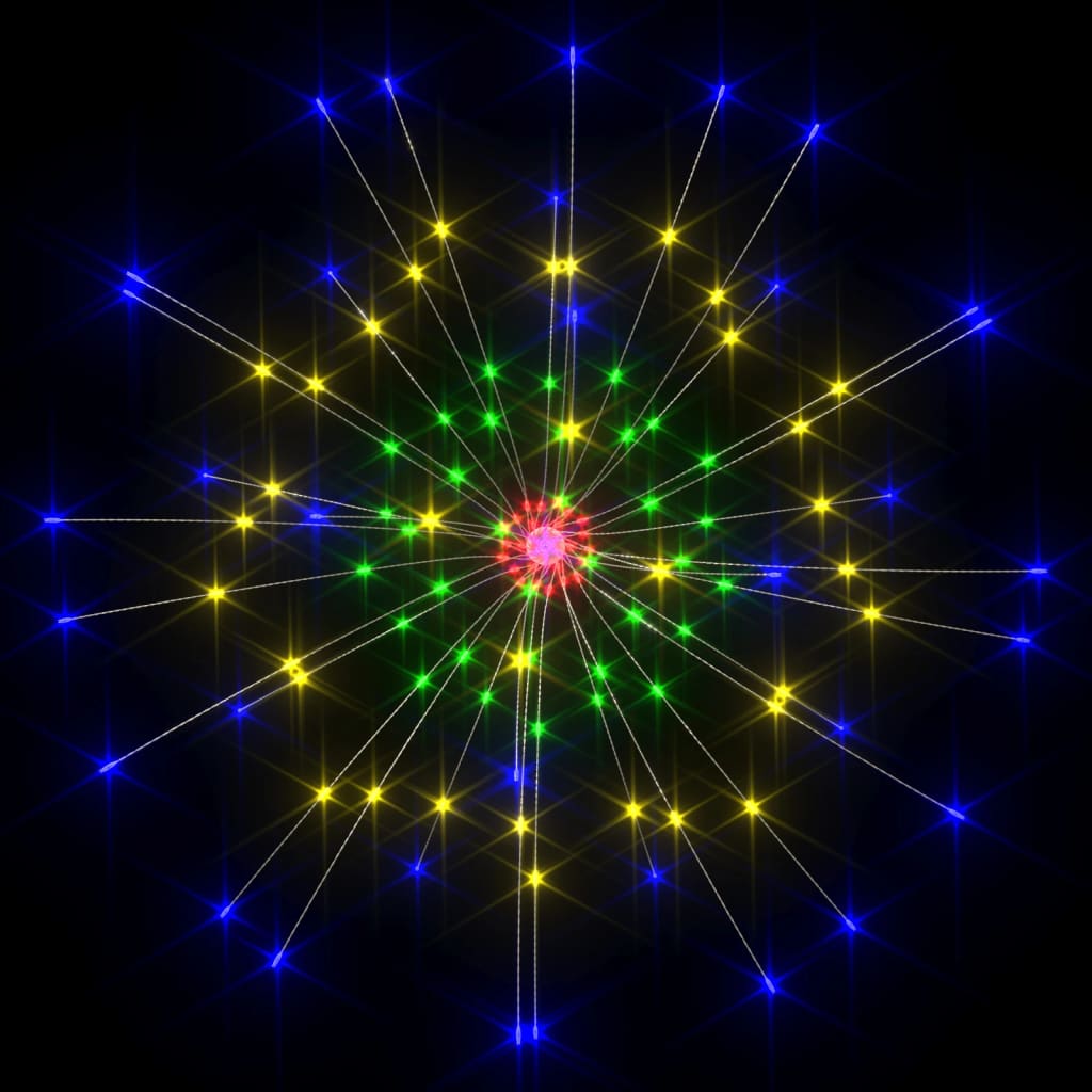 Luce di Natale Fuochi Artificio Multicolore 20 cm 140 LED