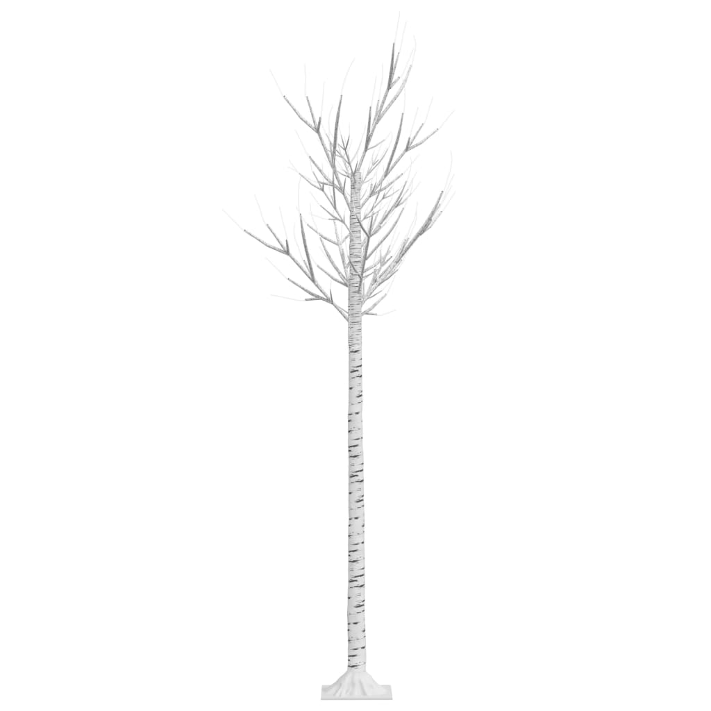 Albero Natale 180 LED 1,8 m Salice Blu Interno Esterno