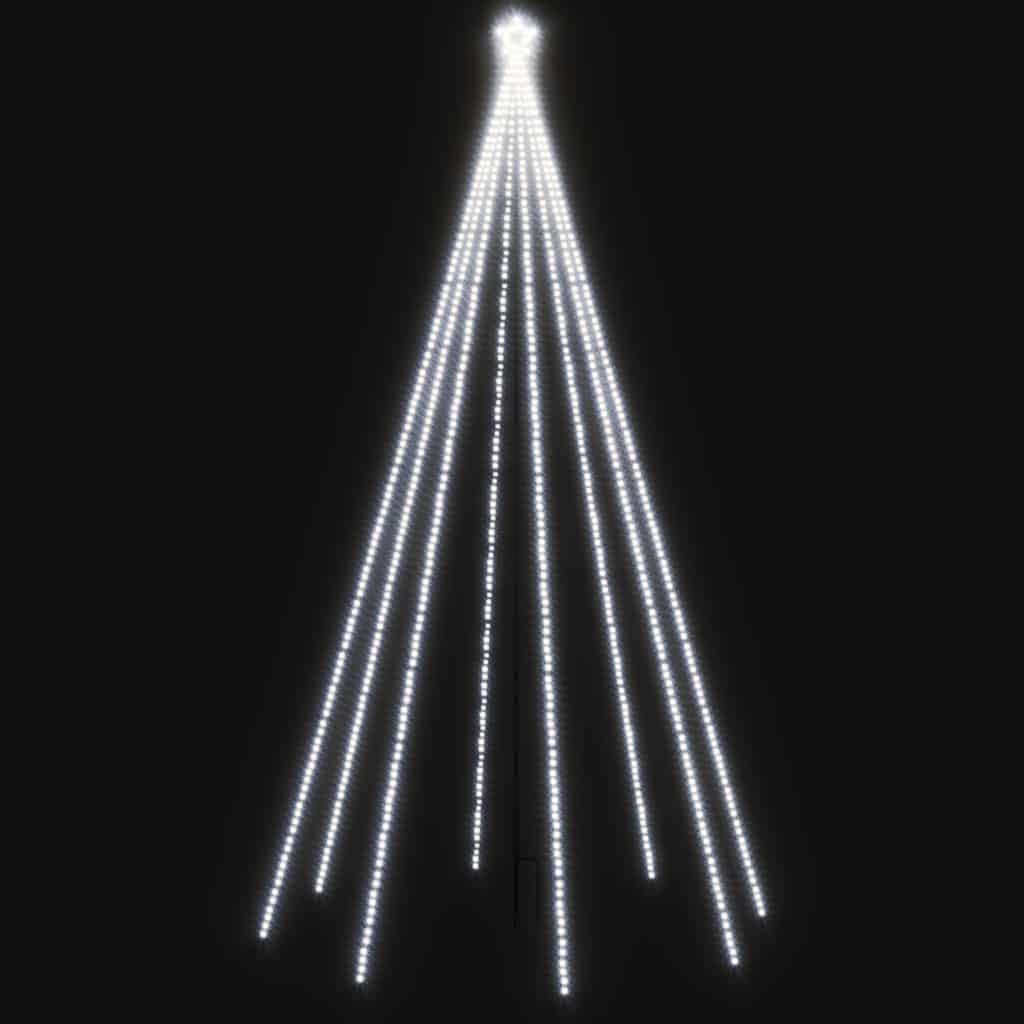 Albero di Natale Cascata Luci LED Interni Esterni 400 LED 2,5 m
