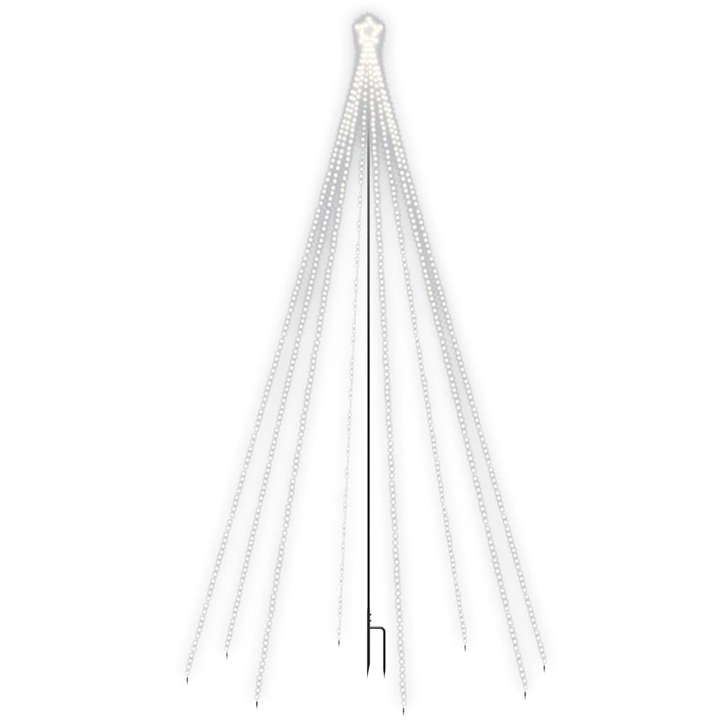 Albero di Natale Cascata Luci LED Interni Esterni 400 LED 2,5 m