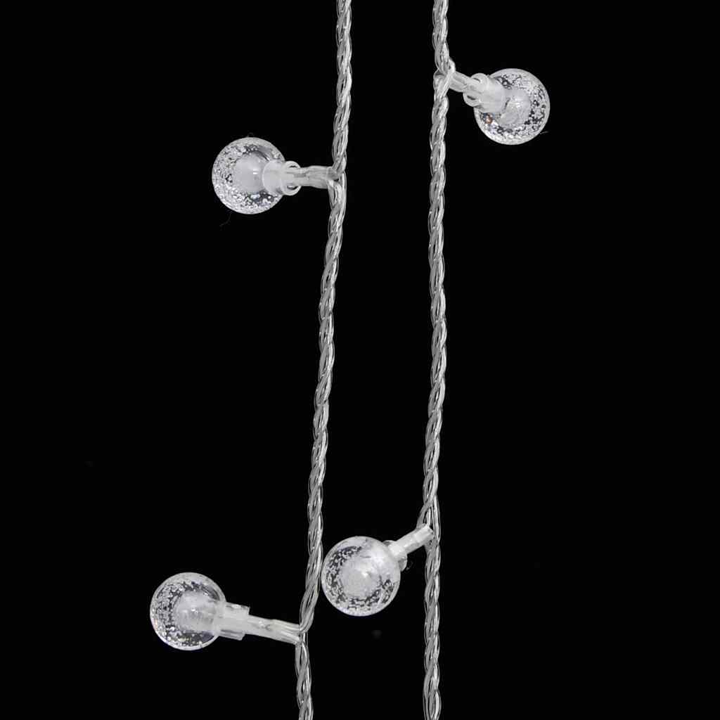 Filo di Luci Sferiche 40 m 400 LED Bianco Freddo 8 Funzioni