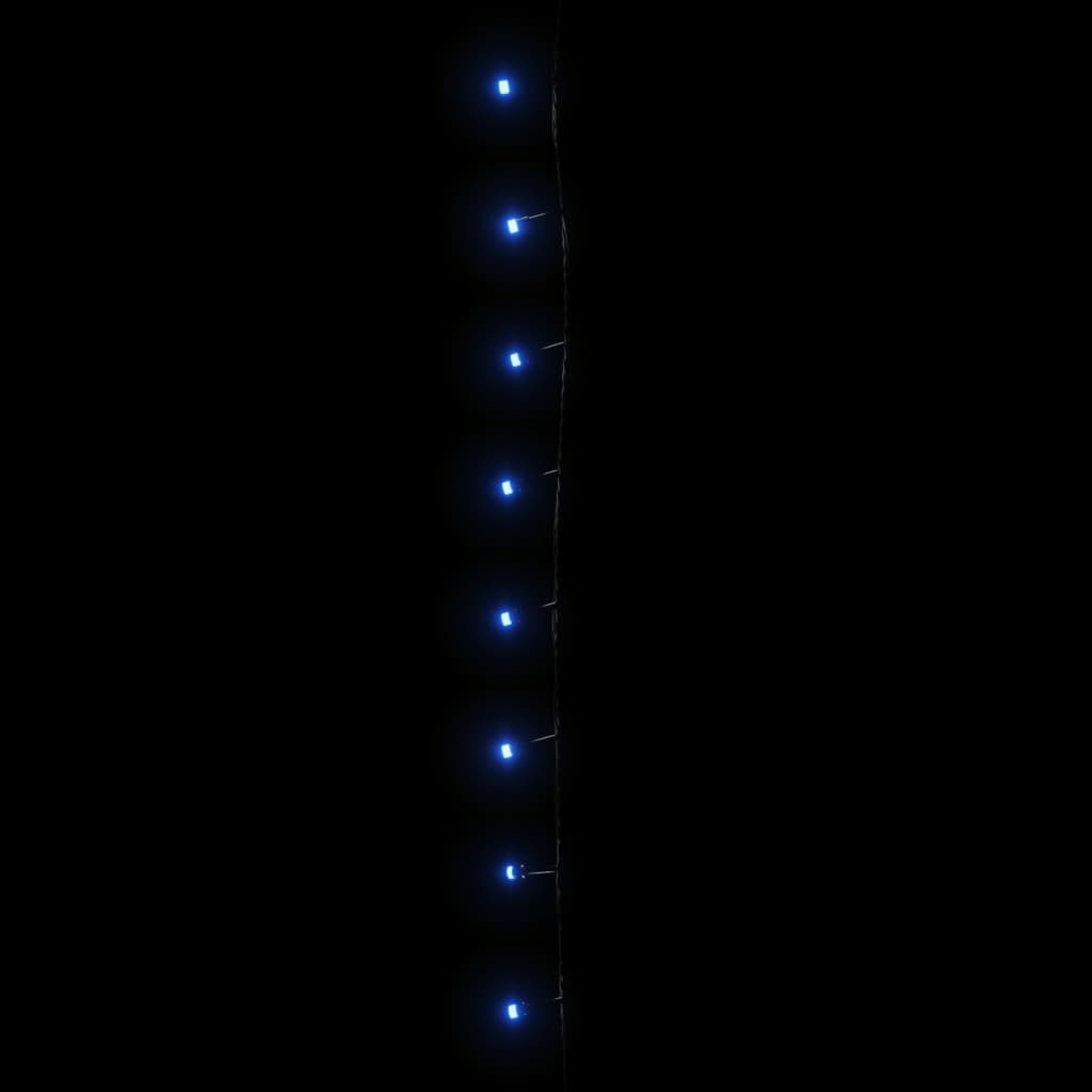 Stringa di Luci con 400 LED Blu 40 m 8 Effetti Luce