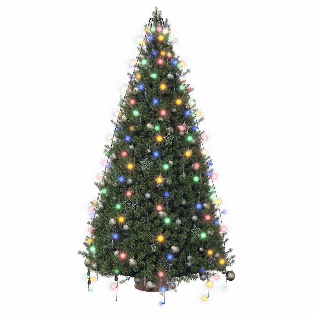 Rete di Luce per Albero di Natale 210 LED Multicolore 210 cm