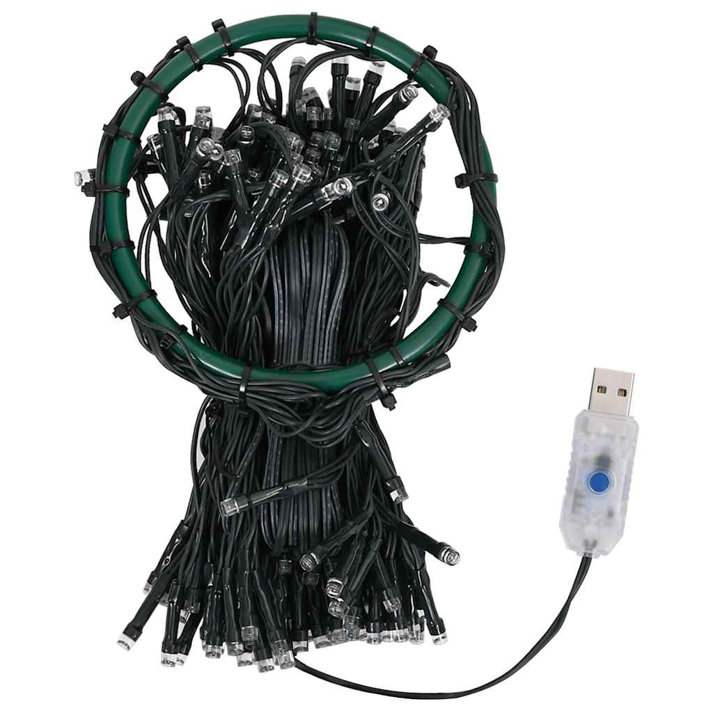 Rete di Luce per Albero di Natale 250 LED Multicolore 250 cm