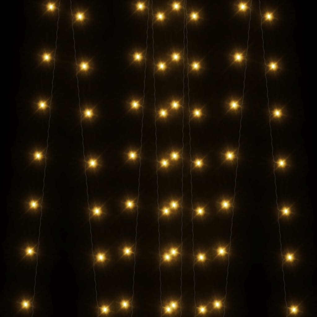 Luci Solari Fatate 2 pz 2x200 LED Bianco Caldo Interni Esterni