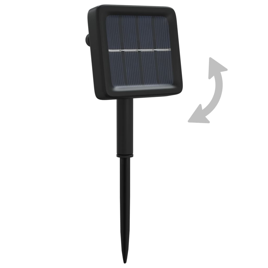 Luci Solari Fatate 2 pz 2x200 LED Blu Interni Esterni