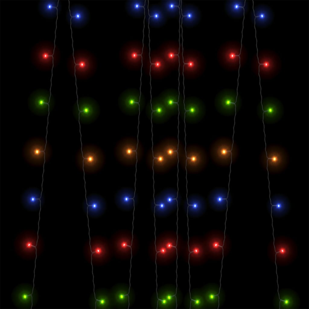 Luci Solari Fatate 2 pz 2x200 LED Colorati Interni Esterni