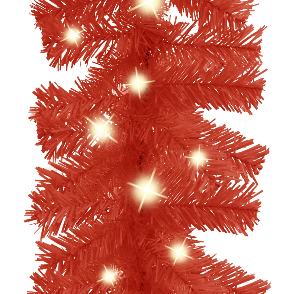 Ghirlanda Natalizia con Luci a LED 10 m Rossa