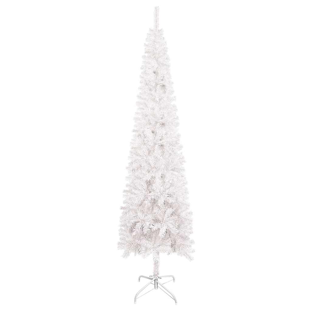 Albero di Natale Sottile Bianco 120 cm