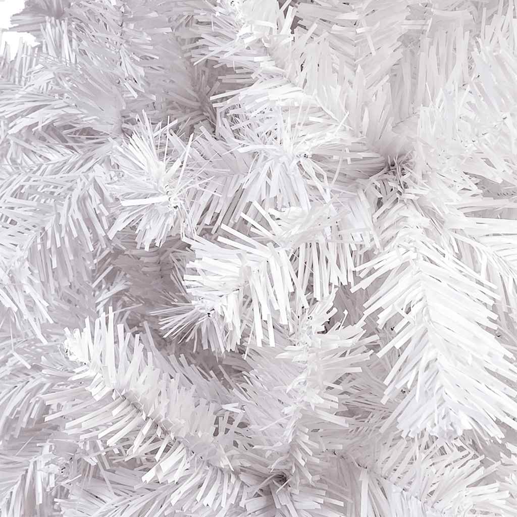 Albero di Natale Sottile Bianco 150 cm