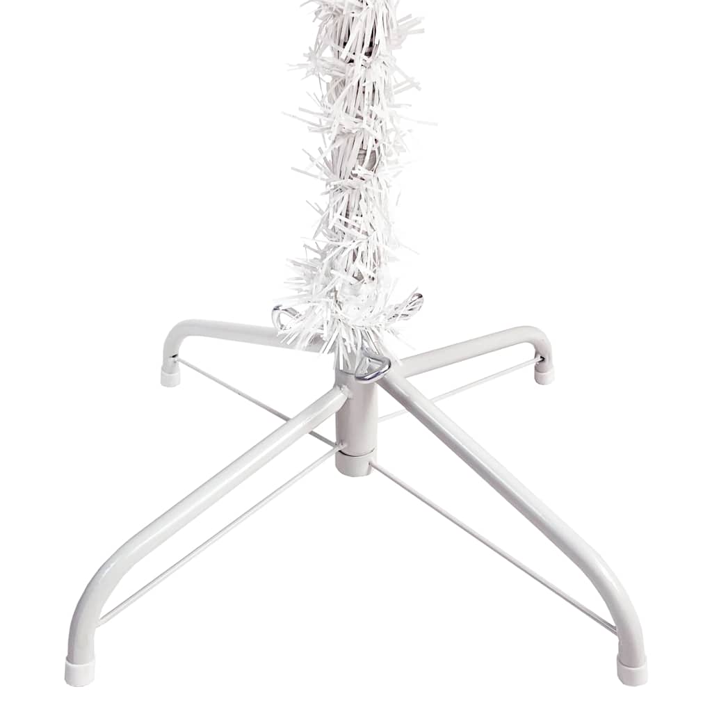 Albero di Natale Sottile Bianco 150 cm