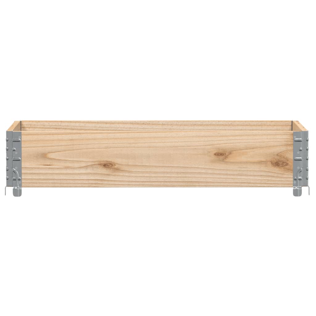 Fioriera da Giardino 100x50 cm in Legno Massello di Pino