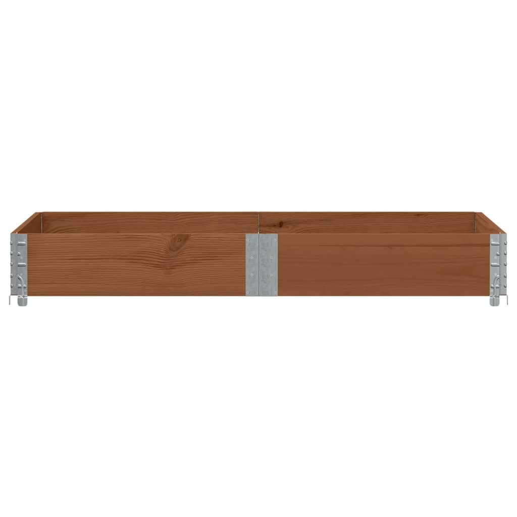 Fioriera da Giardino Marrone 150x100 cm Legno Massello di Pino